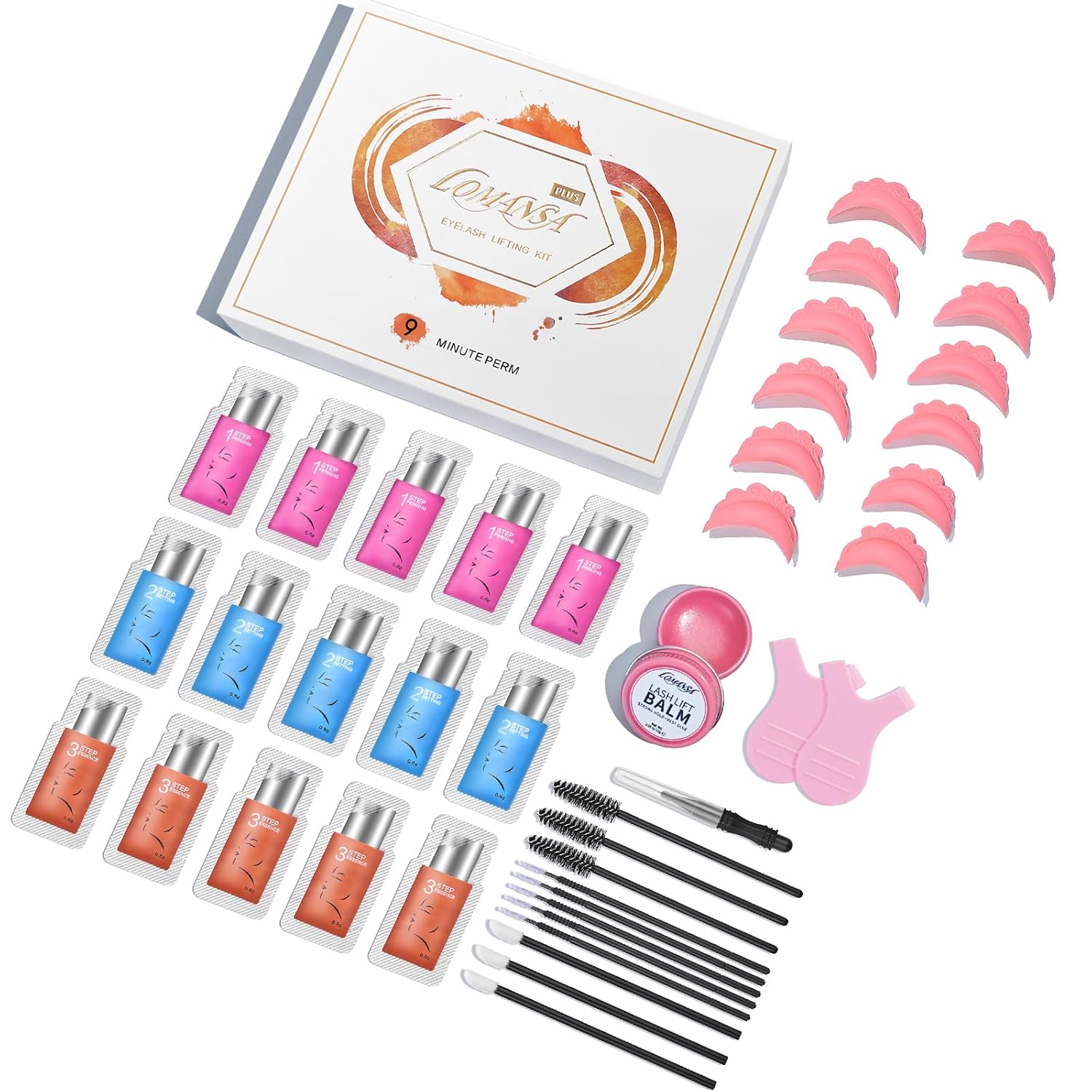Kit de Lifting de Pestañas Lom - Brow Lamination Kit reseña y precio