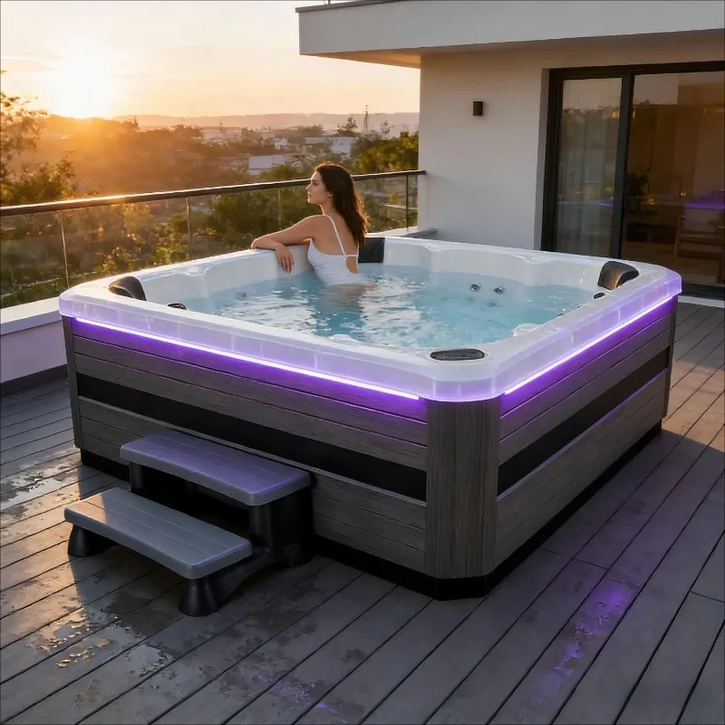 Jacuzzi Exterior Multijugador  - Spa Wellness Jacuzzi reseña y precio